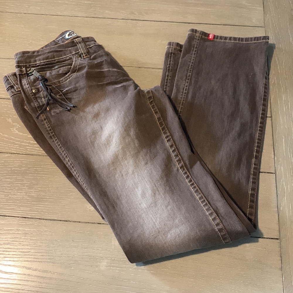 EDC BY ESPIRIT  BLACK BOOT CUT LEG PANTS